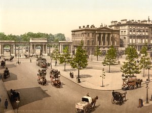 Hyde Park Corner, London, ca. 1890-1900 av Detroit Publishing Co.