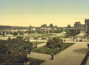 Louvre, Paris, ca. 1890-1900 av Detroit Publishing Co.
