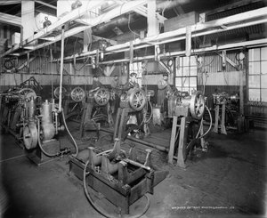 Testrommet, Leland & Faulconer Manufacturing Company, Detroit av Detroit Publishing Co.