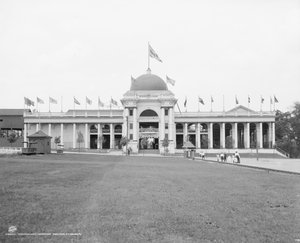 Wonderland, Kennywood Park, nær Pittsburgh, ca. 1906 (s/hvitt-bilde) av Detroit Publishing Co.