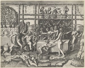 Bryllupsfest av Amor og Psyche (midtdel)