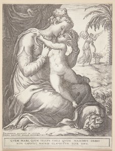 Jomfru Maria med barnet