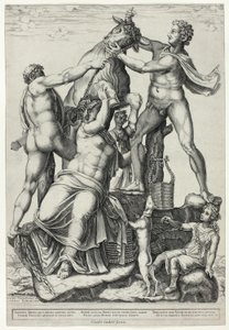 Farnese-oksen med Dirce, Zethus og Amphion