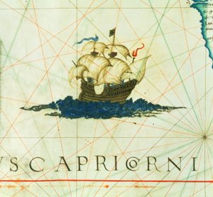 Legg til 5415A f.11 Galleon i full seil, detalj fra "Opus Geographicum"