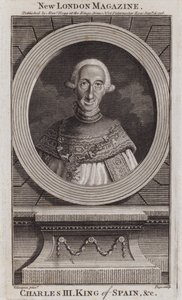 Charles III, konge av Spania av Diego Rodriguez de Silva y (after) Velazquez