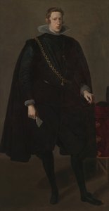 Filip IV, konge av Spania, ca. 1624 (olje på lerret) av Diego Velázquez