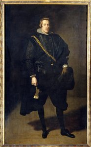 Spedbarnet Don Carlos Portrett av Don Carlos (1607-1632), bror til kong Filip IV. Detalj. Maleri av Diego Rodriguez de Silva y Velazquez dit Diego Velasquez (1599-1660) av Diego Velázquez