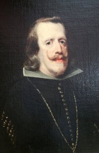 'Portrett av Filip IV av Spania', c1656-c1660 av Diego Velasquez