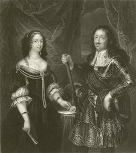 Ferdinand av Medicis og hans kone av Diego Velázquez