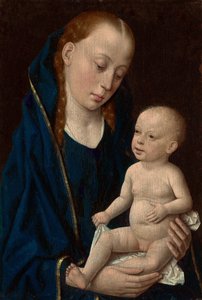 Madonna og barn, ca. 1465.