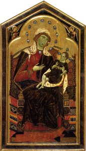 Madonna og barn, ca 1262 av Dietisalvi di Speme