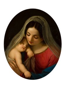 Madonna og barn av Diodato Massimo
