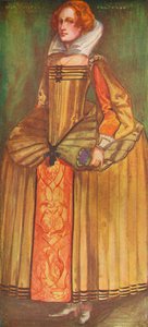 A Woman of the Time of Elizabeth, 1907 av Dion Clayton Calthrop