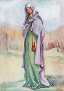 En kvinne fra Henry IIIs tid 1216-1272 av Dion Clayton Calthrop