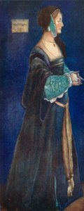 En kvinne fra Henry VIIIs tid 1509-1547 av Dion Clayton Calthrop