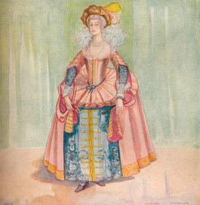 A Woman of the Time of James I, 1907 av Dion Clayton Calthrop