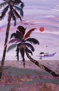 Fiske, 2020 (kollasje) av Dione Verulam