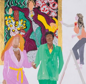 Glamour, 2020 (kollasje) av Dione Verulam