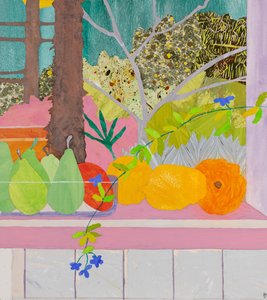 Karantene i paradis (kollasje) av Dione Verulam