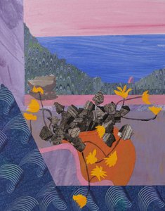 Hvile i paradis (kollasj) av Dione Verulam