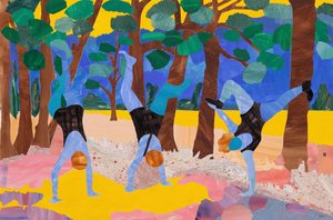 Rhinpiker på elvebredden av Dione Verulam