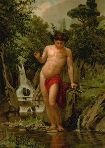 Narcissus forelsket i sitt eget speilbilde