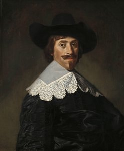 Frederik Dircksz Alewijn (1603-65). Rådmann og rådmann i Amsterdam av Dirck Dircksz. van Santvoort