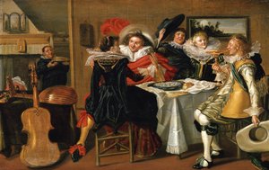  av Dirck Hals