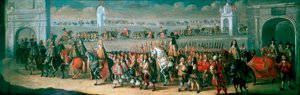 Charles II-behandling fra Tower of London til Westminster, 22. april 1661