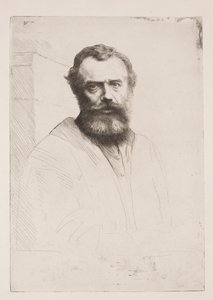 Selvportrett (tredje plate)