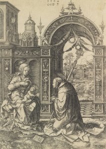 St. Bernard Adoring the Christ Child, 5. oktober 1524.