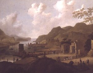 En italiensk elvemunning av Dirck Verhaert