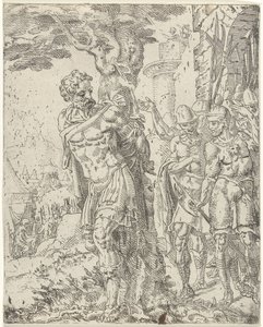 Achior bundet til et tre Judit og Holofernes (serietittel)