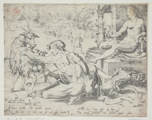 Asher av Dirck Volckertsz. Coornhert