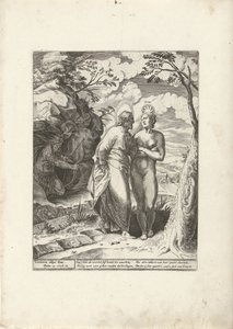 Kristus elsker sannheten, men den er hatet av ugjerningsmenn. Triumph of Truth (serietittel) av Dirck Volckertsz. Coornhert