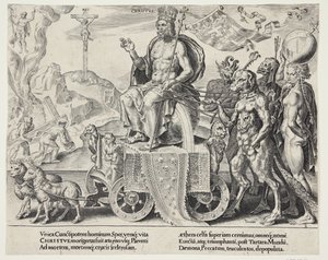 Kristi triumf av Dirck Volckertsz. Coornhert