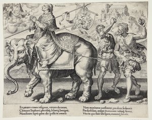 Stephens triumf av Dirck Volckertsz. Coornhert