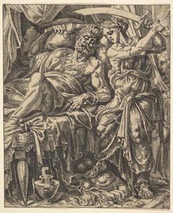 Judith Slaying Holofernes, fra The Story of Judith and Holofernes.