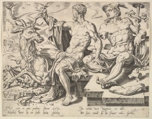 Naphtali, fra serien The Twelve Patriarchs, 1550.