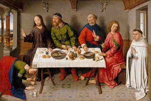 Kristus i Fariseeren Simons hus, ca. 1450