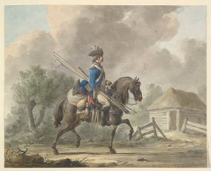 Den nederlandske dragonen fra generalgarden av Dirk Langendijk