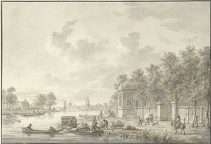 Ansikt til Spaarne av Dirk Langendijk