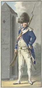 Uniform av Rotterdamsch Genootschap van Wapenhandel de Palmboom av Dirk Langendijk