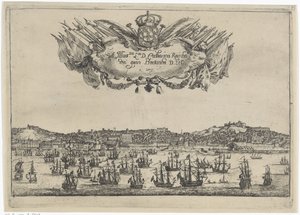 Utsikt over byen og havnen i Lisboa Utsikt over Lisboa (serietittel)
