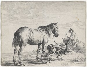 Hest bundet til en innsats Hester (serietittel)