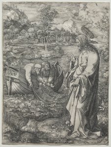 Jesus kaller til St. Peter og St. Andreas, 1523.