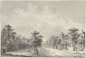 Utsikt over landsbyen De Bilt fra Hollebeld av Dirk Verrijk