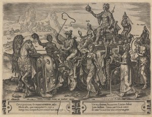 Rikens triumf, 1564 av Dirk Volkertsz. Coornhert