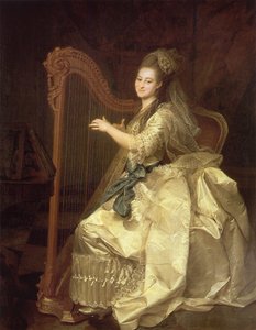 Portrett av Glaphira Ivanovna Alymova 1758-1826, 1776