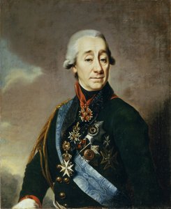 Portrett av Ivan Varfolomeevich Lamb 1764-1801, 1801